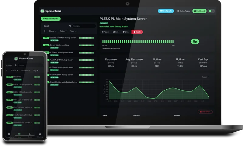 Uptime Kuma – a web service monitoring tool
